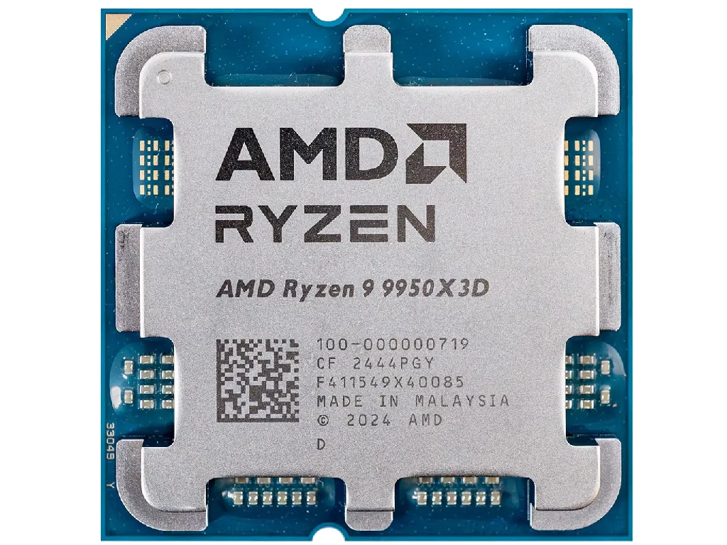 CPU AMD Ryzen 9 9950X3D (4.4-5.7GHz, 16C/32T, L2 16MB, L3 12 -