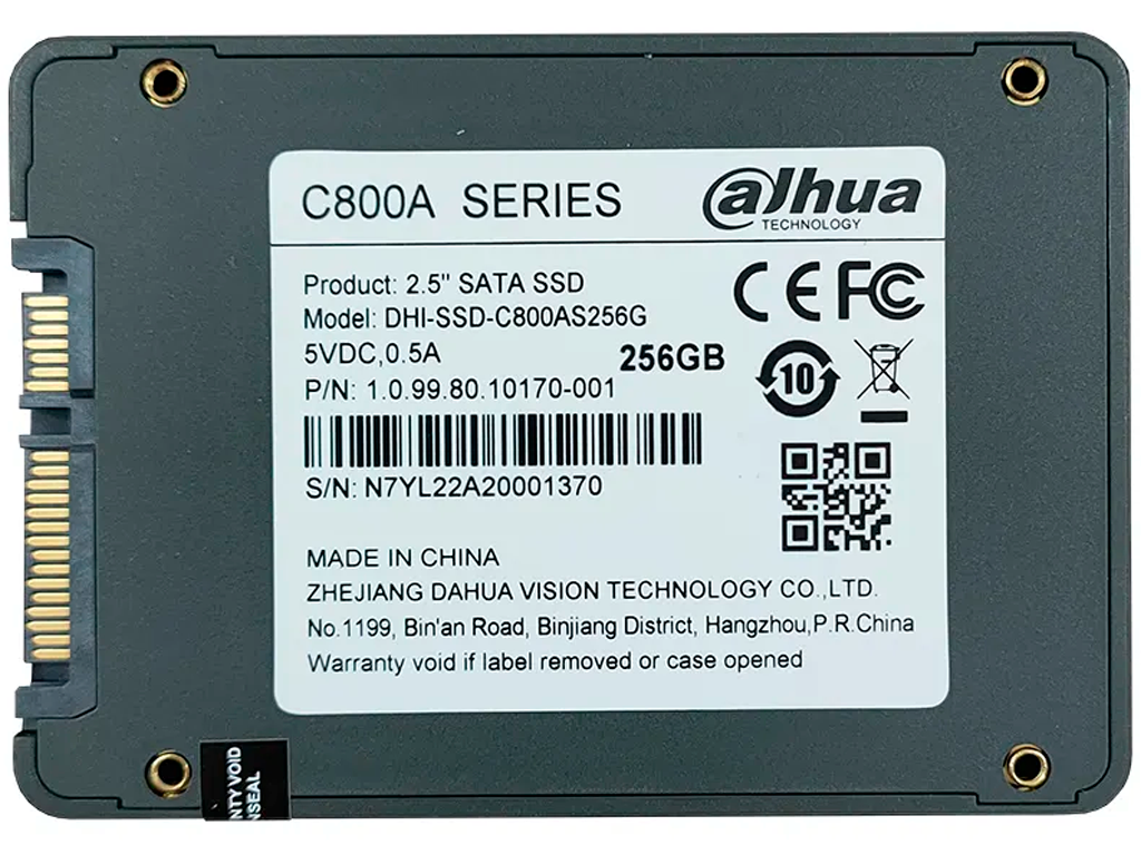 Dahua DHISSDC800AS256G 25 Inch Sata Iii 6GB S DHISSDC800AS256G Seria 25DUJMOVYH Tverdotelnyh Nakopitelej Sata Blagodara Podderzke Trim I Ncq Dannye SSD Obespecivaut Lucsuu Proizvoditelnost - миниатюра 3