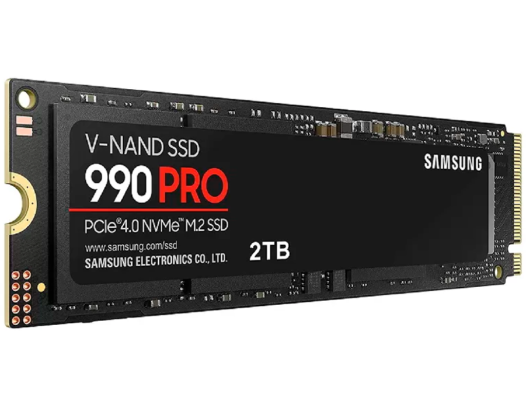 M.2 NVMe SSD 2.0TB Samsung SSD 990 PRO, PCIe4.0 x4 / N NVME20 M2 Type 2280 Form Factor Seq Read 7450 Mbs Seq Write 6900 Mbs Max Random 4K Read Write 12000001550000 Iops Samsung Inhou - миниатюра 2