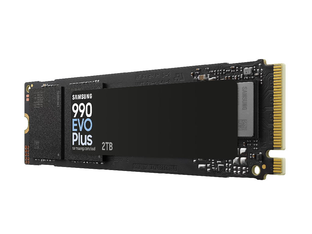 2TB SSD PCIe 4.0 x4 / 5.0 x2 NVMe 2.0 M.2 Type 2280 Sam Samsung 990 Evo Plus MZV9S2T0BW Read 7250MB S Write 6300MB S - миниатюра 3
