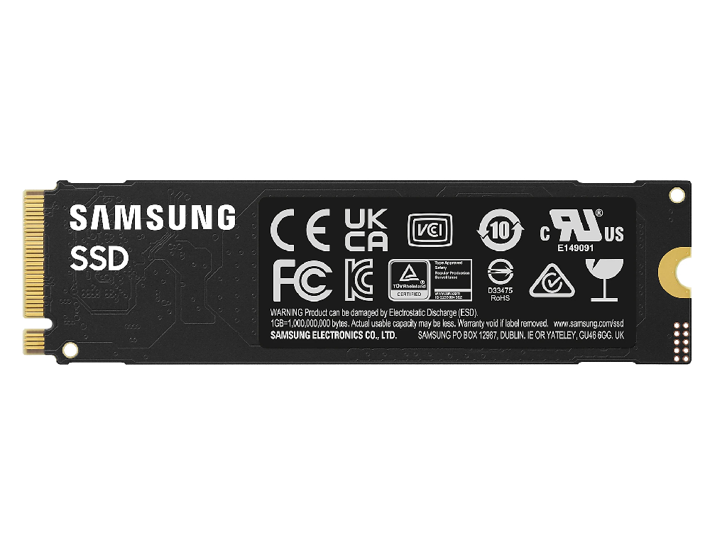 2TB SSD PCIe 4.0 x4 / 5.0 x2 NVMe 2.0 M.2 Type 2280 Sam Samsung 990 Evo Plus MZV9S2T0BW Read 7250MB S Write 6300MB S - миниатюра 2