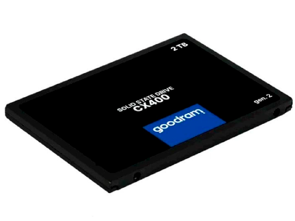2.5" SSD 2.0TB GOODRAM CX400 Gen.2, SATAIII, Seque Sequential Reads 550 Mbs Sequential Writes 500 Mbs Maximum Random 4K Read 77500 Iops Write 85000 Iops Thickness 7MM Controller Phison PS311 - миниатюра 2