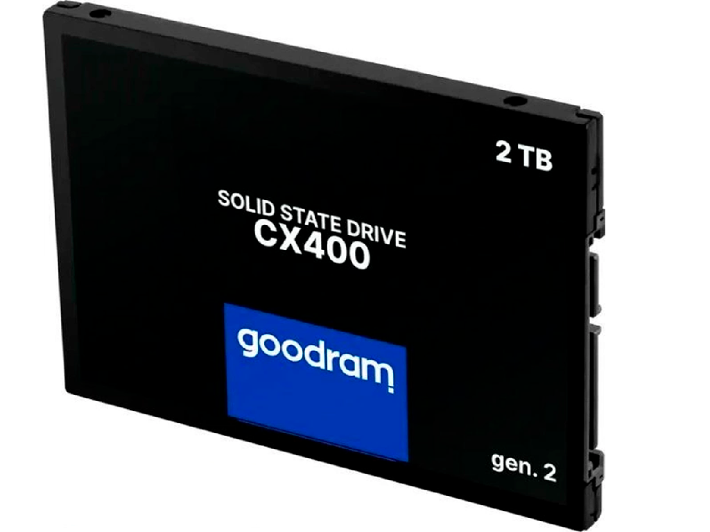 2.5" SSD 2.0TB GOODRAM CX400 Gen.2, SATAIII, Seque Sequential Reads 550 Mbs Sequential Writes 500 Mbs Maximum Random 4K Read 77500 Iops Write 85000 Iops Thickness 7MM Controller Phison PS311 - миниатюра 3