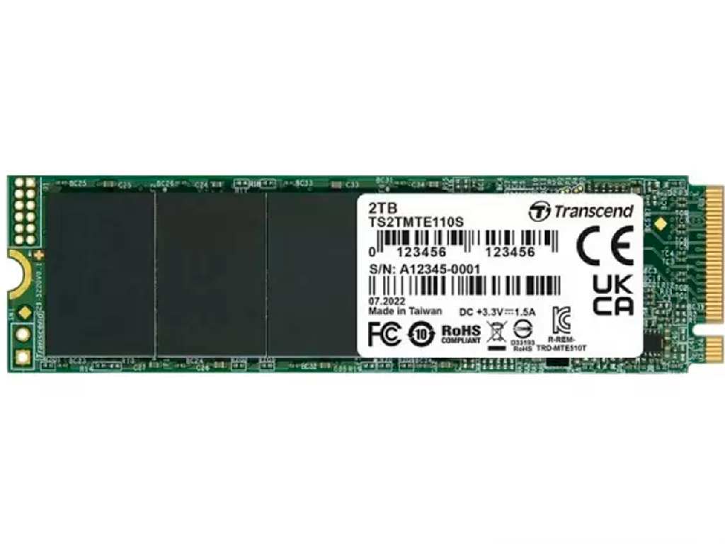 M2 Nvme SSD 20TB Transcend 110S Pcie 30 X4 Rw 25001700MB S 200250K Iops 800TB W 3DTLC Https USTRANSCENDINFOCOMPRODUCTINTERNALSSDMTE110S112S