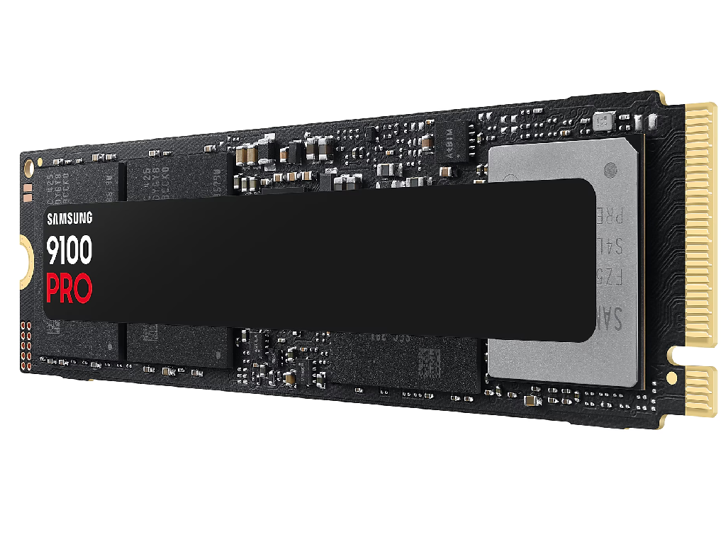 M.2 NVMe SSD 1.0TB Samsung 990 PRO w/ Heatsink [PCIe 4. 40 X4 Rw 74506900MB S 600TB 3DTLC Capacitate Stocare 1024 Gb Sistem De Stocare A Datelor M2 2280 INTERFA3FA SSD Nvme Pcie 40 X4 Tip D - миниатюра 3