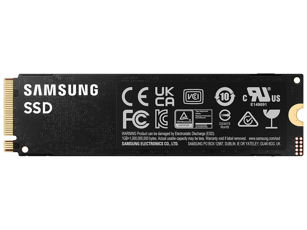 M.2 NVMe SSD 1.0TB Samsung SSD 990 PRO, PCIe4.0 x4 / N NVME20 M2 Type 2280 Form Factor Seq Read 7450 Mbs Seq Write 6900 Mbs Max Random 4K Read Write 12000001550000 Iops Samsung Inhou - миниатюра 2