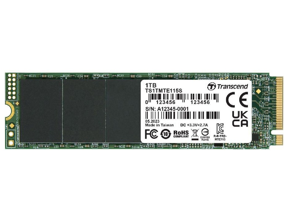 M2 Nvme SSD 10TB Transcend 115S Pcie 30 X4 Rw 32002000MB S 250170K Iops 400TB W 3DTLC Capacitate Stocare 1000 Gb Sistem De Stocare A Datelor M2 2280 INTERFA3FA SSD Nvme Pcie 30 X4 Ti