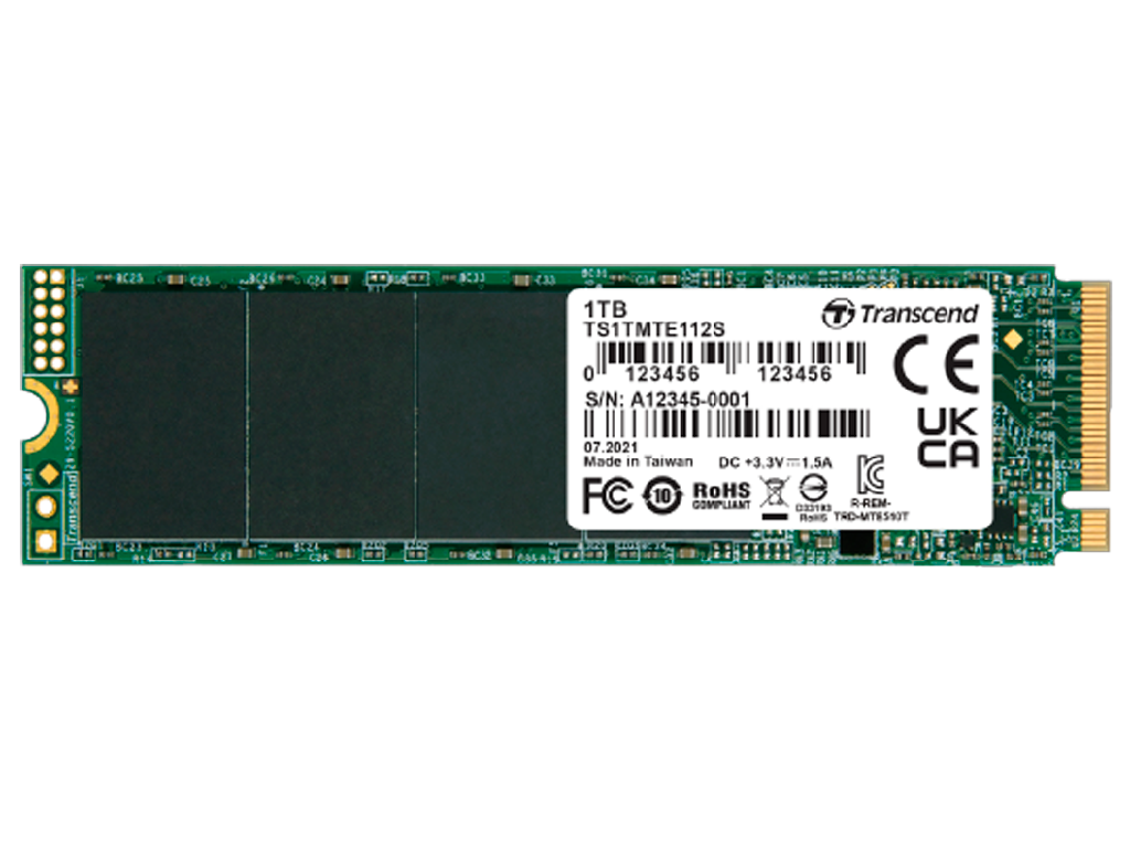 M2 Nvme SSD 10TB Transcend 110S Pcie 30 X4 Rw 17001400MB S 200250K Iops 400TB W 3DTLC