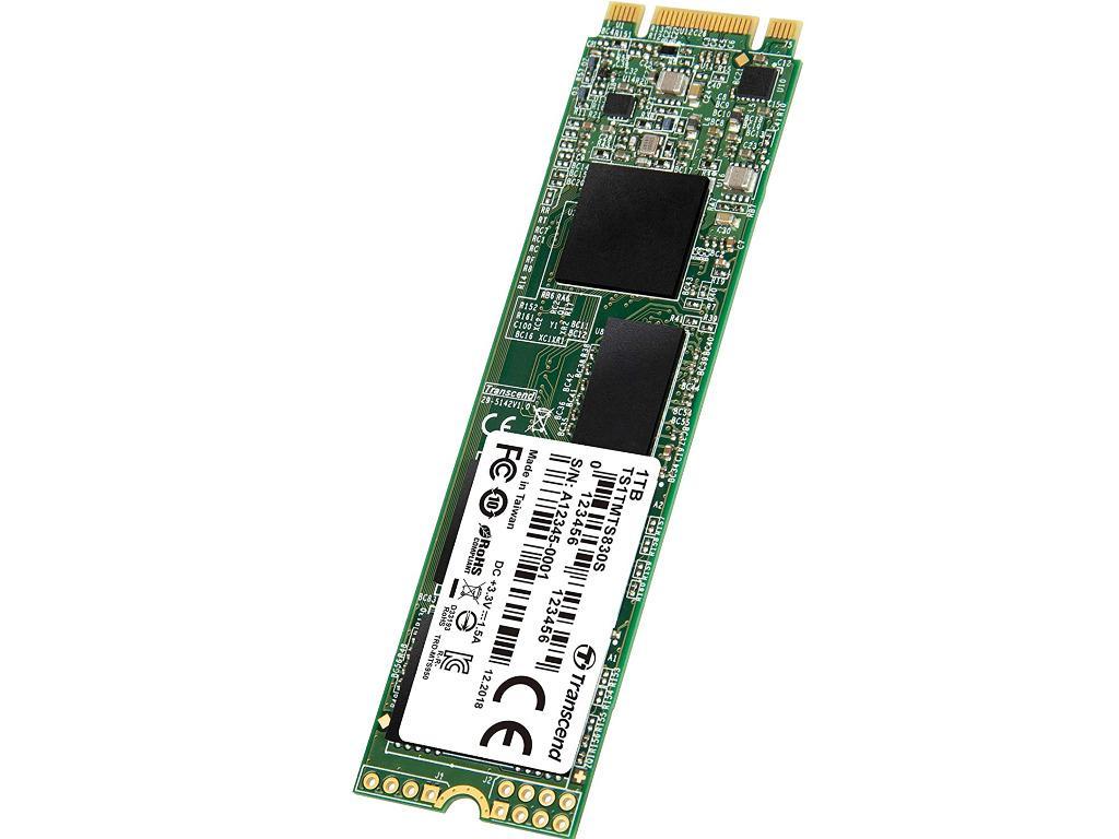M.2 SATA SSD 1.0TB Transcend "TS1TMTS830S" 80MM RW560510MB S 85K85K Iops SM2258 3DTLC - миниатюра 3