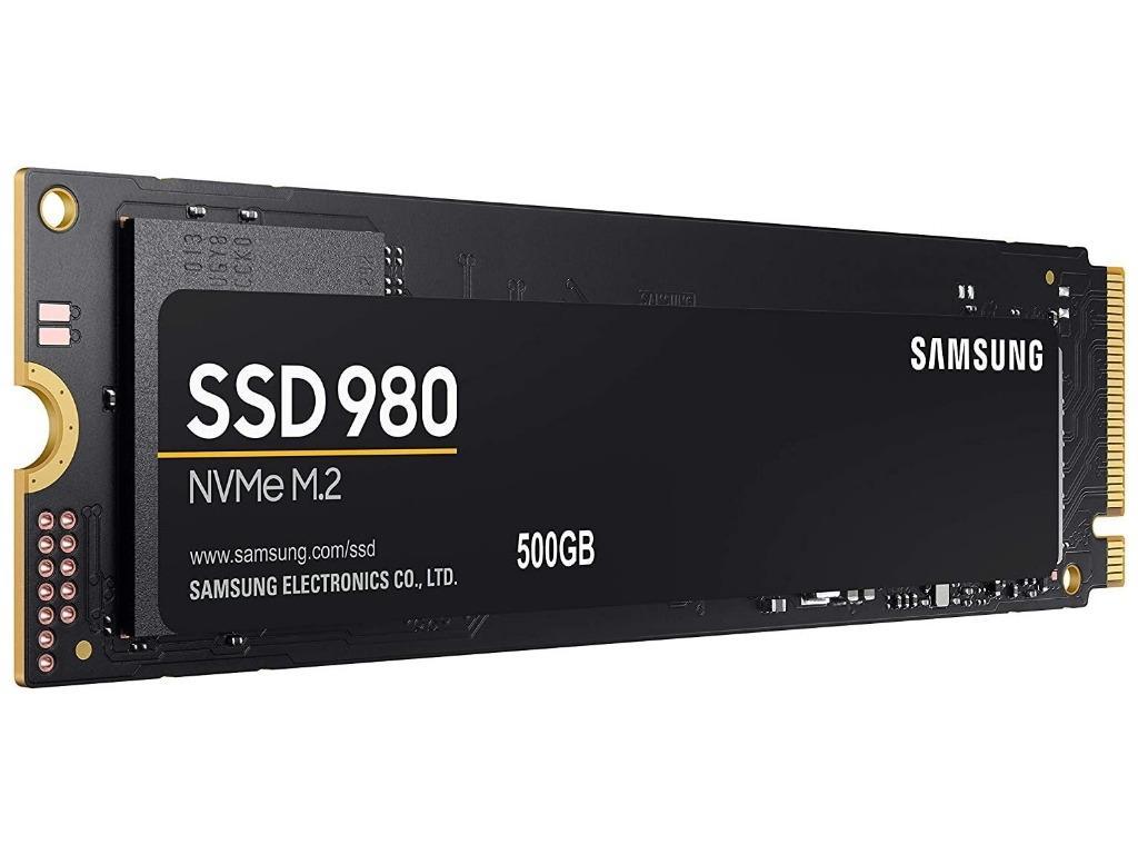 M.2 NVMe SSD 500GB Samsung SSD 980, PCIe3.0 x4 / NVMe1 NVME14 M2 Type 2280 Form Factor Seq Read 3100 Mbs Seq Write 2600 Mbs Max Random 4K Read Write 400K470K Iops Samsung Pablo Controller - миниатюра 3