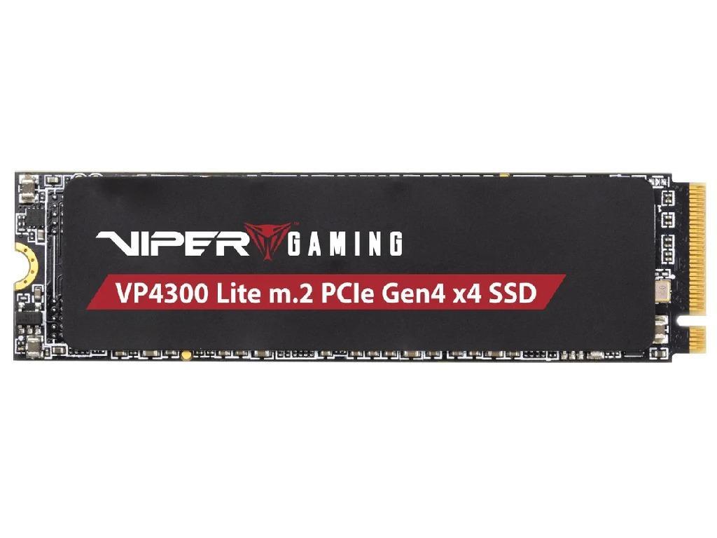 M.2 NVMe SSD 1.0TB VIPER (by Patriot) VP4300, w/ 2x Hea Heatspreaders Interface PCIE40 X4 Nvme 13 M2 Type 2280 Form Factor Seq Read 7400 Mbs Write 5500 Mbs Random Read 800K Iops Write 800K Io