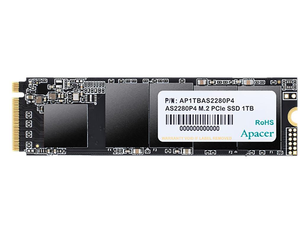 M2 Nvme SSD 10TB Apacer AS2280P4 Pcie 30 X4 RW30002000MB S 360K360K Iops 3D Tlc