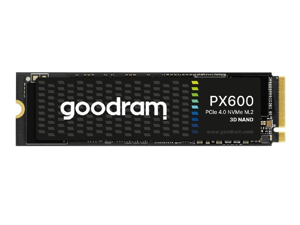 M.2 NVMe SSD 1.0TB GOODRAM PX600 Gen2, Interface PCIe4 PCIE40 X4 NVME14 M2 Type 2280 Form Factor Sequential Readswrites 5000 Mbs 3200 Mbs Tbw 300TB Mtbf 2MLN Hours 3D Nand Tlc Heatdissipa