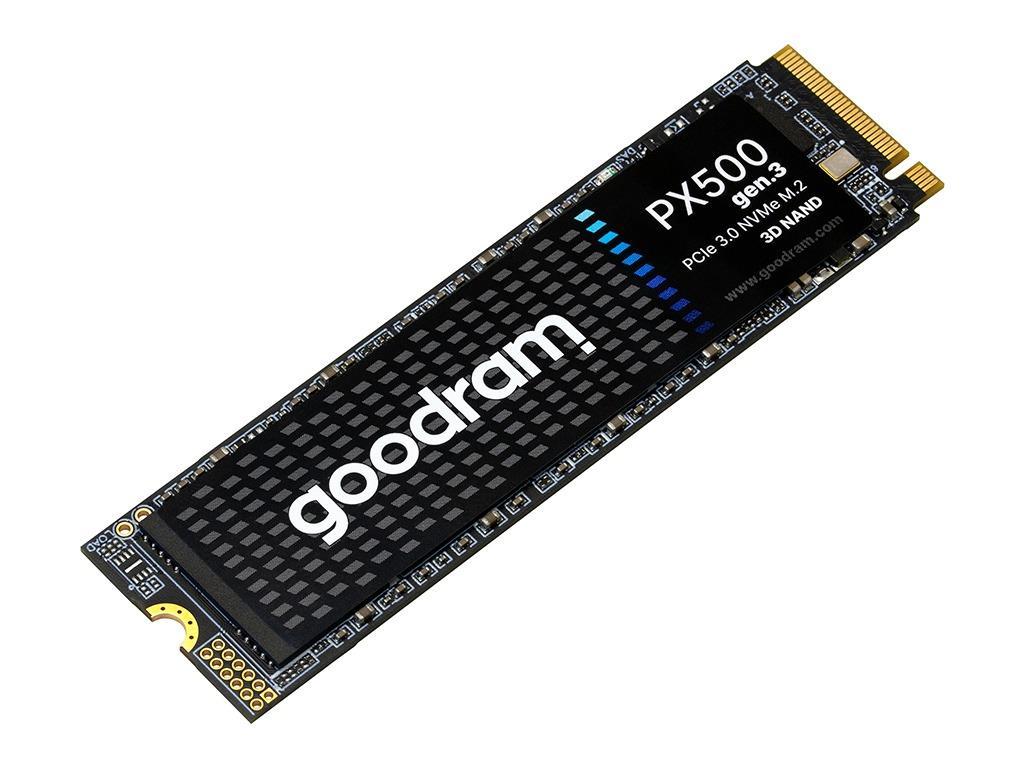 M.2 NVMe SSD 1.0TB GOODRAM PX500 Gen3, Interface PCIe3 PCIE30 X4 NVME14 M2 Type 2280 Form Factor Sequential Readswrites 3300 Mbs 2700 Mbs Random 4K QD64 Readwrite 230K Iops 300K Iops Tbw 6 - миниатюра 3