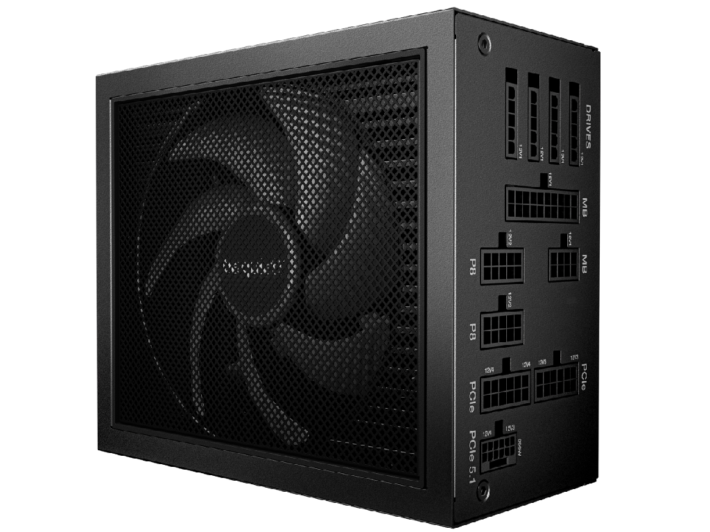 Power Supply ATX 1000W be quiet! DARK POWER 14, 80+ Tit Titanium 135MMACTIVEPFC Full Bridge Sr Llc Dcdc Atx 31 Full Modular Black