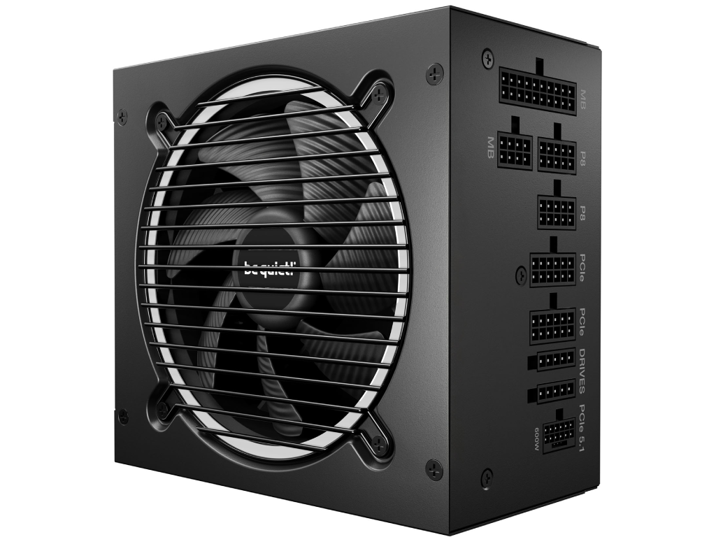 Power Supply ATX 1200W be quiet! PURE POWER 13 M, 80+ G Gold 120MMACTIVEPFC Srllcdcdc Atx 31 Full Modular Black