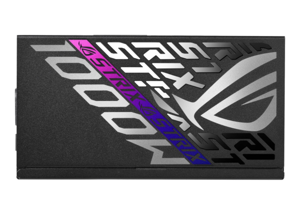 PSU ASUS ROG STRIX 1000P, 1000W, ATX12V V3.1, 80 PLUS® Platinum, Full Modular, Gan Mosfet, Intelligent Voltage Stabilizer, 0db Technology, Dual-ball 120mm Fan with PWM, +12V (83.3A), 20+4 Pin, 2xCPU(4+4Pin), 6x SATA, 4xPCI-E(6+2pin), 3x Peripheral, 1x 16-pin PCIe, Black - миниатюра 2