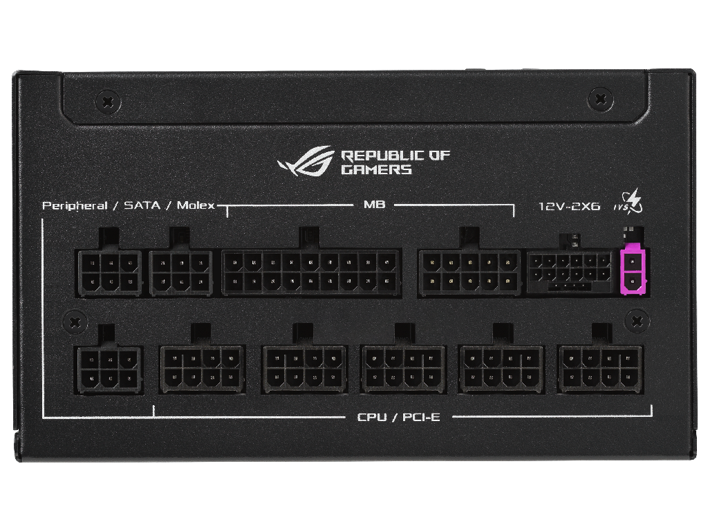 Power Supply ATX 850W ASUS ROG Strix Gaming, 80+ Platin Platinum 160MM Active Pfc Oppovpuvpscpocpotp Fully Modular Black Versiunea Atx Atx 12V 31 Putere 850 W Corectia Factorului De Putere Active - миниатюра 2