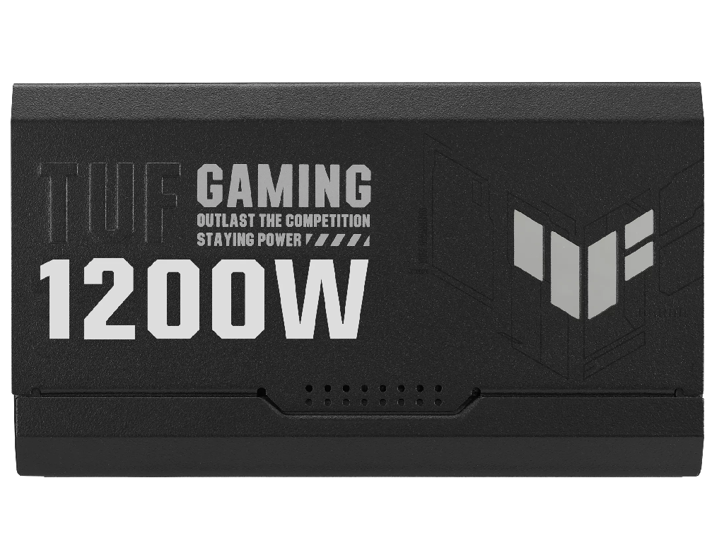 PSU ASUS TUF GAMING 1200G, 1200W, ATX12V V3.1, 80 PLUS® Gold, Full Modular, Protective PCB coating, Military-grade comp, 0db Technology, Dual-ball 120mm Axial-tech Fan with PWM, +12V (99A), 20+4 Pin, 2xCPU(4+4Pin), 5x SATA, 3xPCI-E(6+2pin), 4x Peripheral, 2x 16-pin PCIe, Black - миниатюра 2