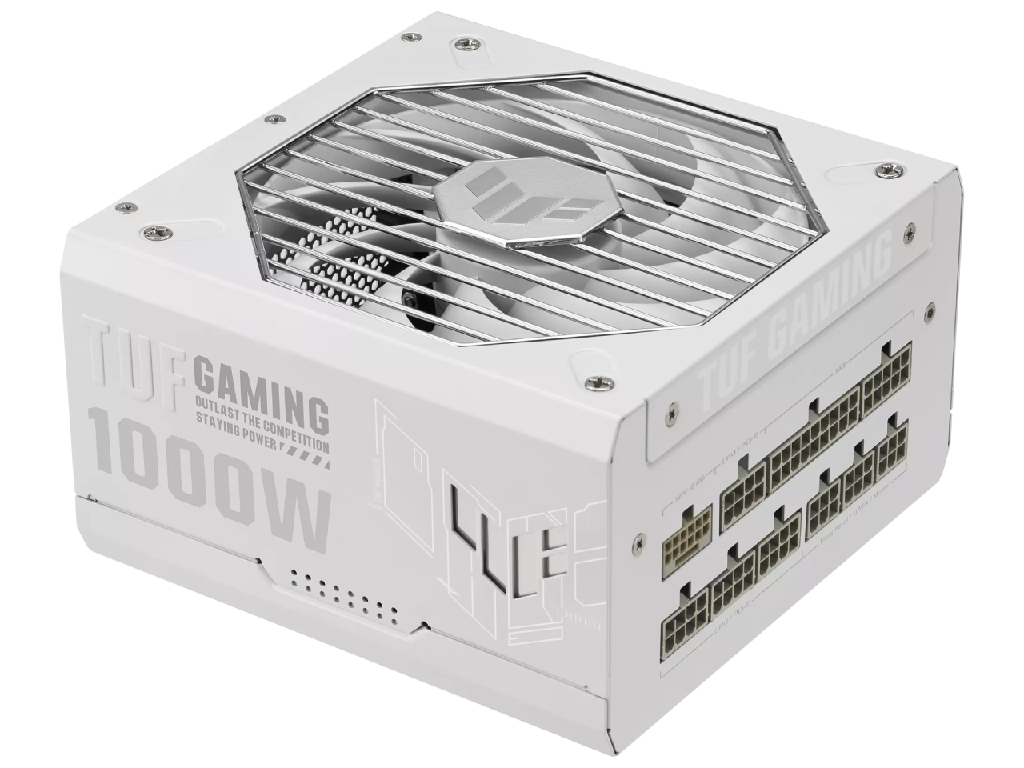 Power Supply ATX 1000W ASUS TUF Gaming, 80+ Gold, 150mm Active Pfc Oppovpuvpscpocpotp Fully Modular White Versiunea Atx Atx 12V 31 Putere 1000 W Corectia Factorului De Putere Active Pfc Tens