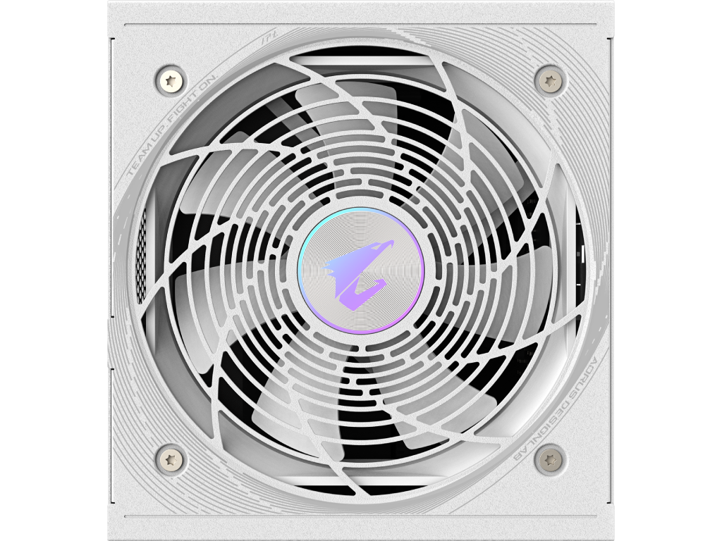 PSU GIGABYTE AORUS ELITE ”GP-AE850PM PG5 ICE”, 850W, ATX12V V3.0, PCI-E 5.0, 80 PLUS® Platinum, Fully Modular, 100% Japan Cap, Active PFC, 120mm Smart FDB Fan with PWM, +12V (70.8A), 20+4 Pin, 2xCPU(4+4Pin), 8x SATA, 6xPCI-E(6+2pin), 4xPeripheral, 1xPCI-E 16pin 600W, White - миниатюра 5
