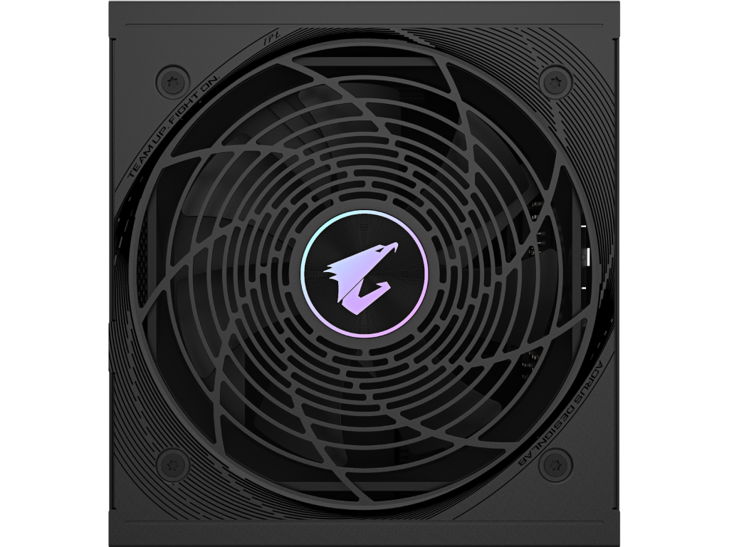 PSU GIGABYTE AORUS ELITE ”GP-AE850PM PG5”, 850W, ATX12V V3.0, PCI-E 5.0, 80 PLUS® Platinum, Fully Modular, 100% Japan Cap, Active PFC, 120mm Smart FDB Fan with PWM, +12V (70.8A), 20+4 Pin, 2xCPU(4+4Pin), 8x SATA, 6xPCI-E(6+2pin), 4xPeripheral, PCI-E 16pin 600W, Black - миниатюра 3
