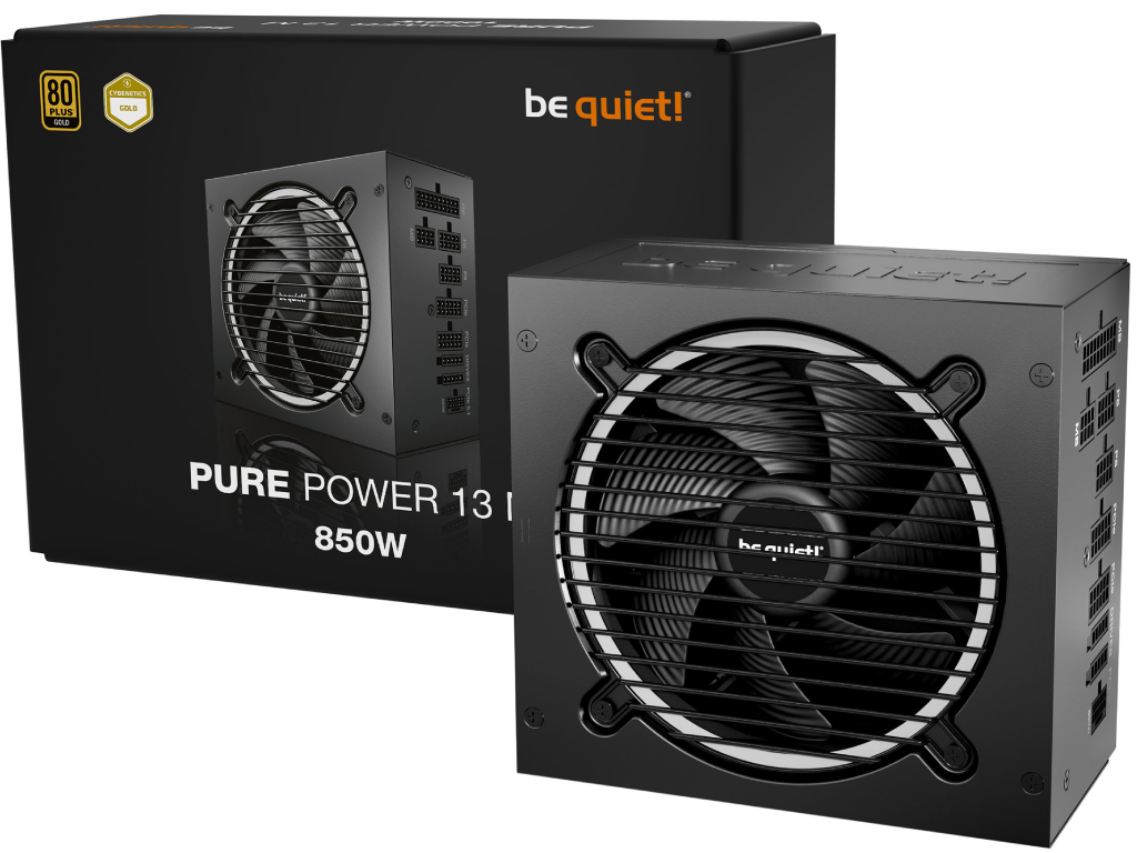 Power Supply ATX 850W be quiet! PURE POWER 13 M, 80+ Go Gold 120MMACTIVEPFC Srllcdcdc Atx 31 Full Modular Black Versiunea Atx Atx 12V 31 Putere 850 W Corectia Factorului De Putere Active Pfc