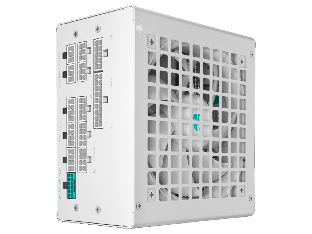 PSU GamerStorm ”PQ1000G WH”,1000W, ATX12V V3.1, 80 PLUS® Gold, Full Modular Cable System, Active PFC + Half Bridge SRC LLC + DC to DC, 120mm FDB fan PWM, ErP 2013, +12V (83.3A), 20+4 Pin, 2xCPU(4+4Pin), 9x SATA, 4xPCI-E(6+2pin), 1x12V-2x6 (16pin), 3x Peripheral, White - миниатюра 5