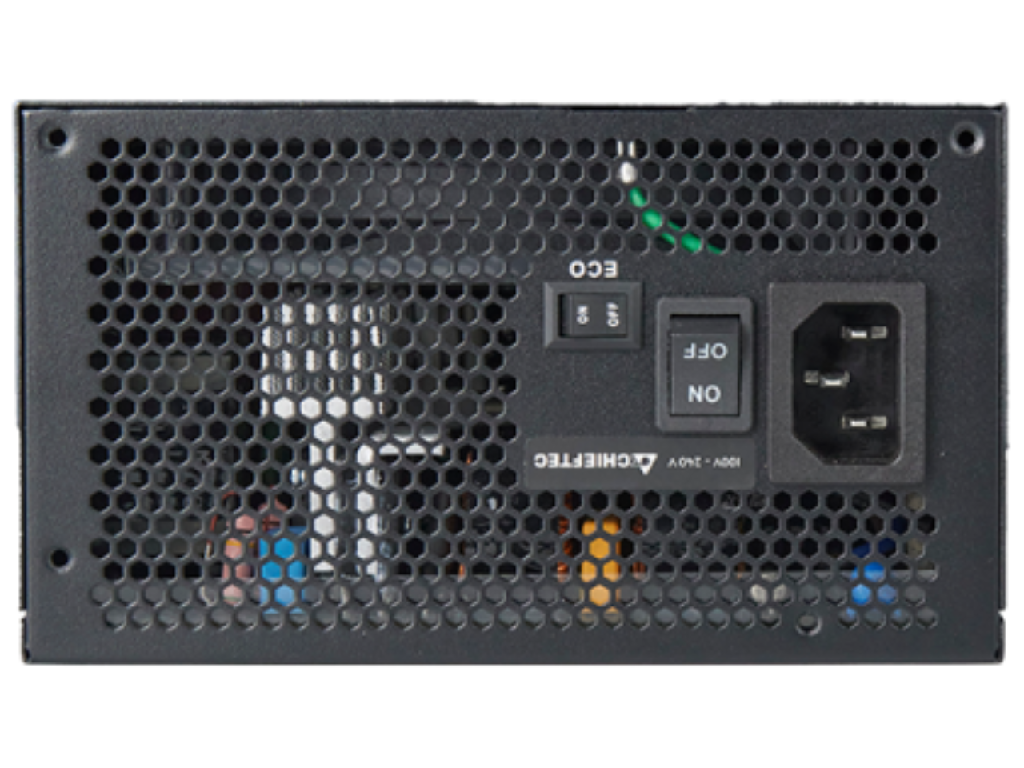 Power Supply Atx 750W Chieftec Atmos CPX750FC 80 Gold 120MM Atx 30 Fb Llc Dcdc Smart Fan Control Full Modular Pn CPX750FC Technical Data Model Atmos 750W Article No CPX750FC Ean - миниатюра 5