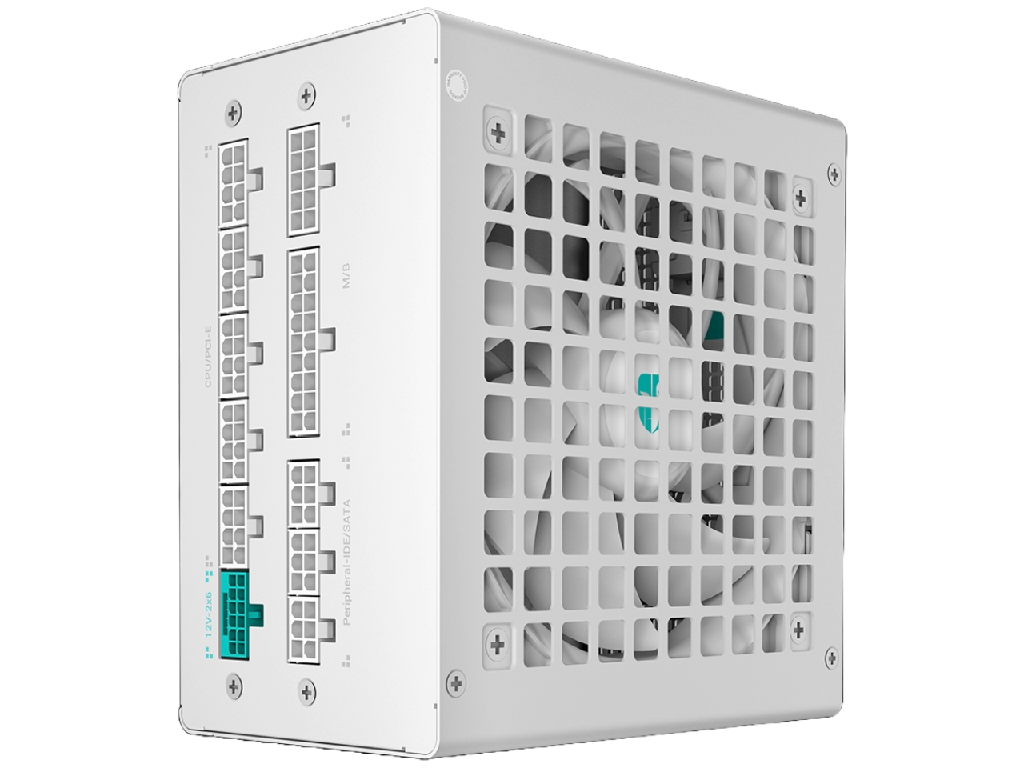 PSU GamerStorm ”PQ850G WH”, 850W, ATX12V V3.1, 80 PLUS® Gold, Full Modular Cable System, Active PFC + Half Bridge SRC LLC + DC to DC, 120mm FDB fan PWM, ErP 2013, +12V (70.5A), 20+4 Pin, 2xCPU(4+4Pin), 9x SATA, 4xPCI-E(6+2pin), 1x12V-2x6 (16pin), 3x Peripheral, White - миниатюра 5