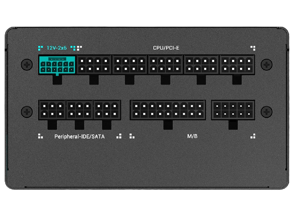 PSU GamerStorm ”PQ850G”, 850W, ATX12V V3.1, 80 PLUS® Go Gold Full Modular Cable System Active Pfc Half Bridge Src Llc Dc To Dc 120MM Fdb Fan Pwm Erp 2013 12V 705A 204 Pin 2XCPU44PIN 9 - миниатюра 3