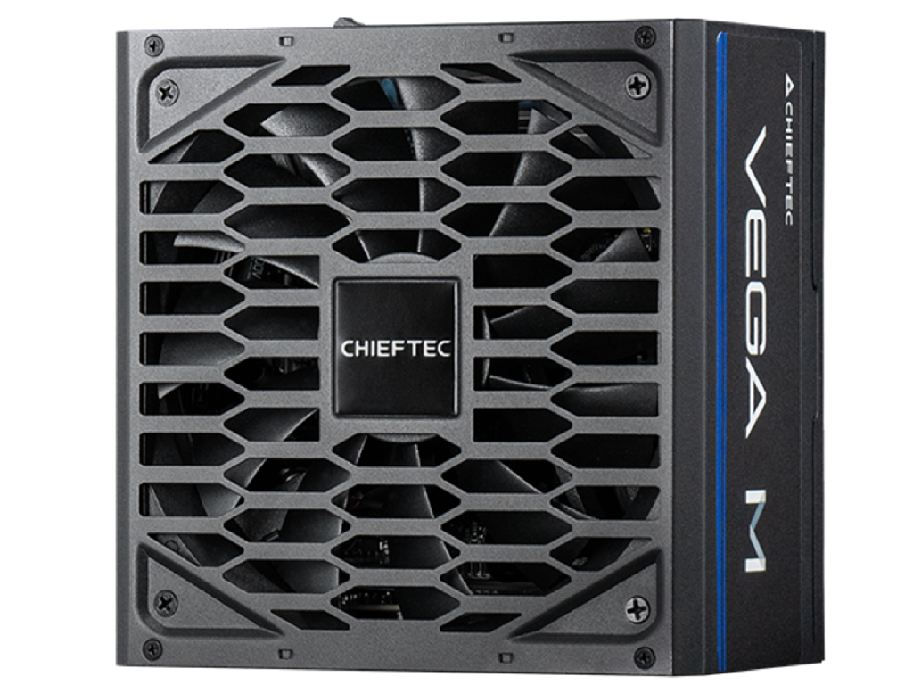 Power Supply ATX 850W Chieftec Vega M PPG-850-C, 80+ Gold, 135mm, Active PFC, Half-Bridge LLC+DC/DC, ATX 3.1, Full modular, Black - миниатюра 4
