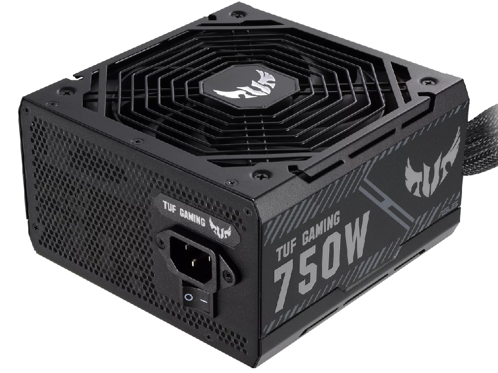 PSU ASUS TUF GAMING 750B, 750W, ATX12V, 80 PLUS® Bronze, Active PFC, Etched cables, Protective PCB coating, Military-grade comp, Dual-ball 135mm Axial-tech Fan with PWM, +12V (62A), 20+4 Pin, 2xCPU(4+4Pin), 4x SATA, 4xPCI-E(6+2pin), 4x Peripheral, MTBF 120,000 hrs, Black - миниатюра 7
