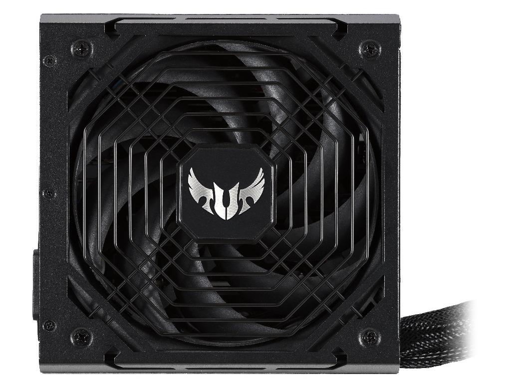 PSU ASUS TUF GAMING 750B, 750W, ATX12V, 80 PLUS® Bronze, Active PFC, Etched cables, Protective PCB coating, Military-grade comp, Dual-ball 135mm Axial-tech Fan with PWM, +12V (62A), 20+4 Pin, 2xCPU(4+4Pin), 4x SATA, 4xPCI-E(6+2pin), 4x Peripheral, MTBF 120,000 hrs, Black - миниатюра 2