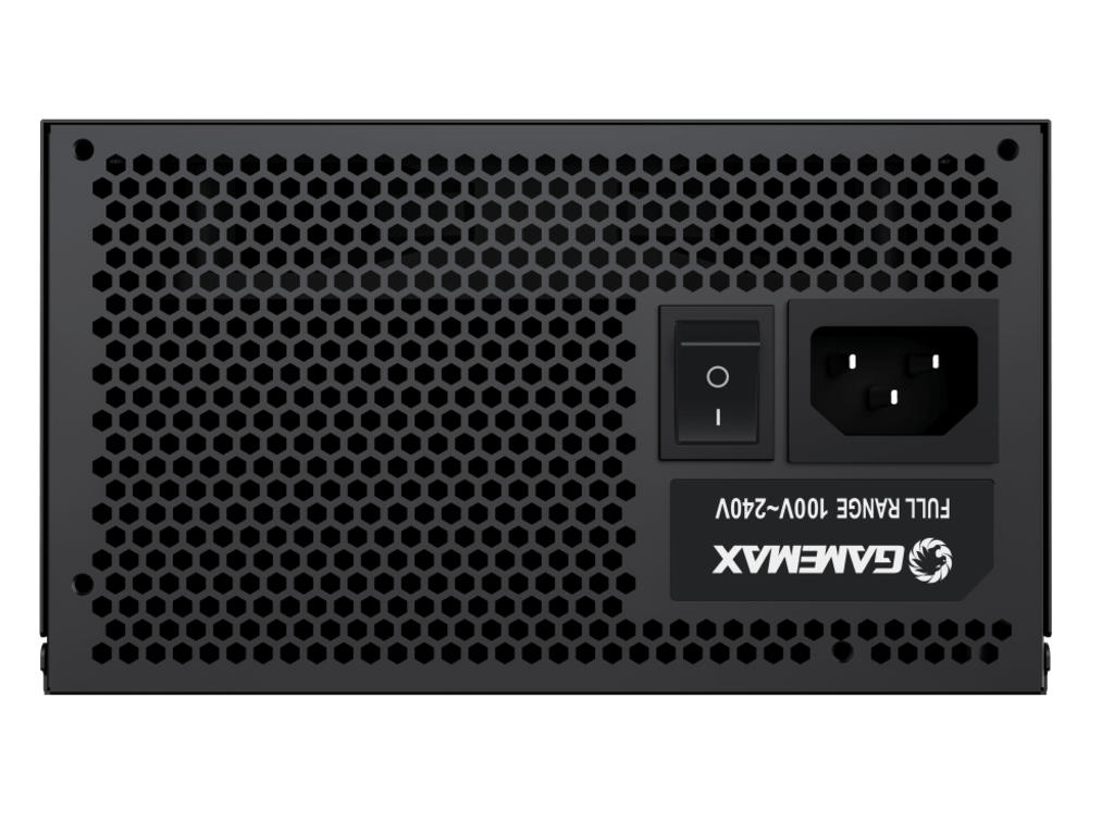 Power Supply ATX 850W GAMEMAX GX-850 Modular, 80+ Gold, Full Modular cable, Active PFC,120mm fan. 1x24PIN,2x12V8pin(4+4),8xSATA,4xPCI-6+2PIN,,3x4PIN - миниатюра 4