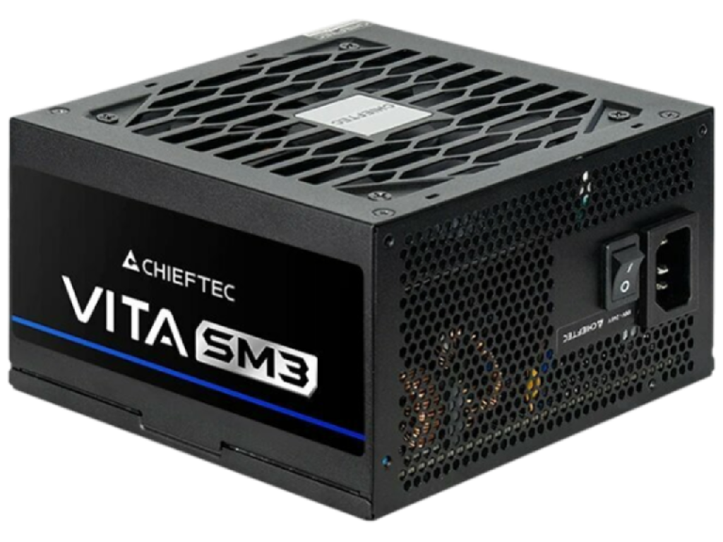 Power Supply ATX 850W Chieftec VITA BPX-850-C, 80+ Bronze, 120mm, Active PFC, Semi-modular, Black Versiunea ATX ATX 12V 2.53 Putere 850 W Corectia factorului de putere Active PFC Tensiune de intrare 100~240 VAC Dimensiune ventilatoare 120 mm
