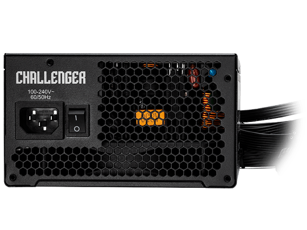 ASRock Challenger "CL-850G", 850W, ATX3.1 and PCIe5.1 Ready, 80 PLUS® GOLD, 120mm Golf-blade Fan, Auto iCool Intelligent Fan Control, Built-in 5V BOOST function, +12V (70.9A), 20+4 Pin, 2xCPU(4+4Pin), 4x SATA, 4xPCI-E(6+2pin), 2x Peripheral, OCP/SCP/OVP/UVP/OTP/OPP, Black - миниатюра 3