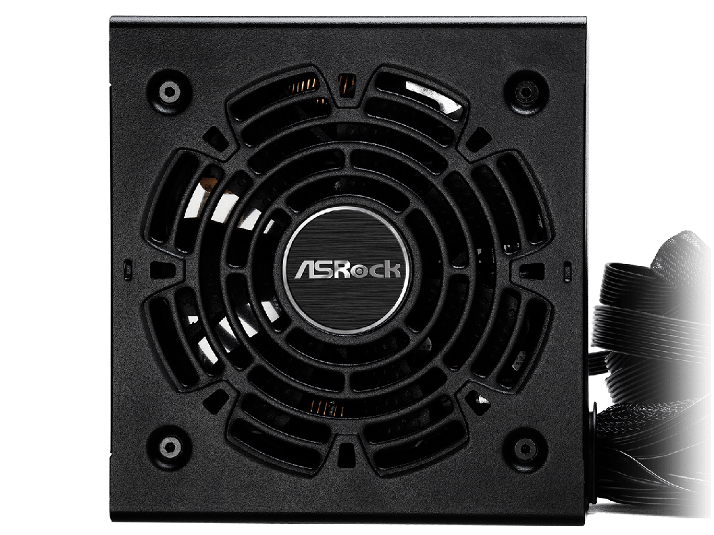 ASRock Challenger "CL-850G", 850W, ATX3.1 and PCIe5.1 Ready, 80 PLUS® GOLD, 120mm Golf-blade Fan, Auto iCool Intelligent Fan Control, Built-in 5V BOOST function, +12V (70.9A), 20+4 Pin, 2xCPU(4+4Pin), 4x SATA, 4xPCI-E(6+2pin), 2x Peripheral, OCP/SCP/OVP/UVP/OTP/OPP, Black - миниатюра 2