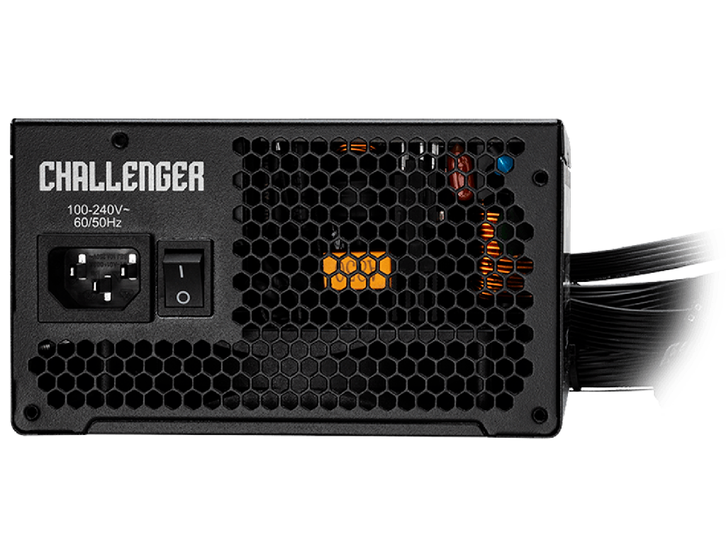ASRock Challenger "CL-750G", 750W, ATX3.1 and PCIe5.1 Ready, 80 PLUS® GOLD, 120mm Golf-blade Fan, Auto iCool Intelligent Fan Control, Built-in 5V BOOST function, +12V (62.5A), 20+4 Pin, 2xCPU(4+4Pin), 4x SATA, 2xPCI-E(6+2pin), 2x Peripheral, OCP/SCP/OVP/UVP/OTP/OPP, Black - миниатюра 4