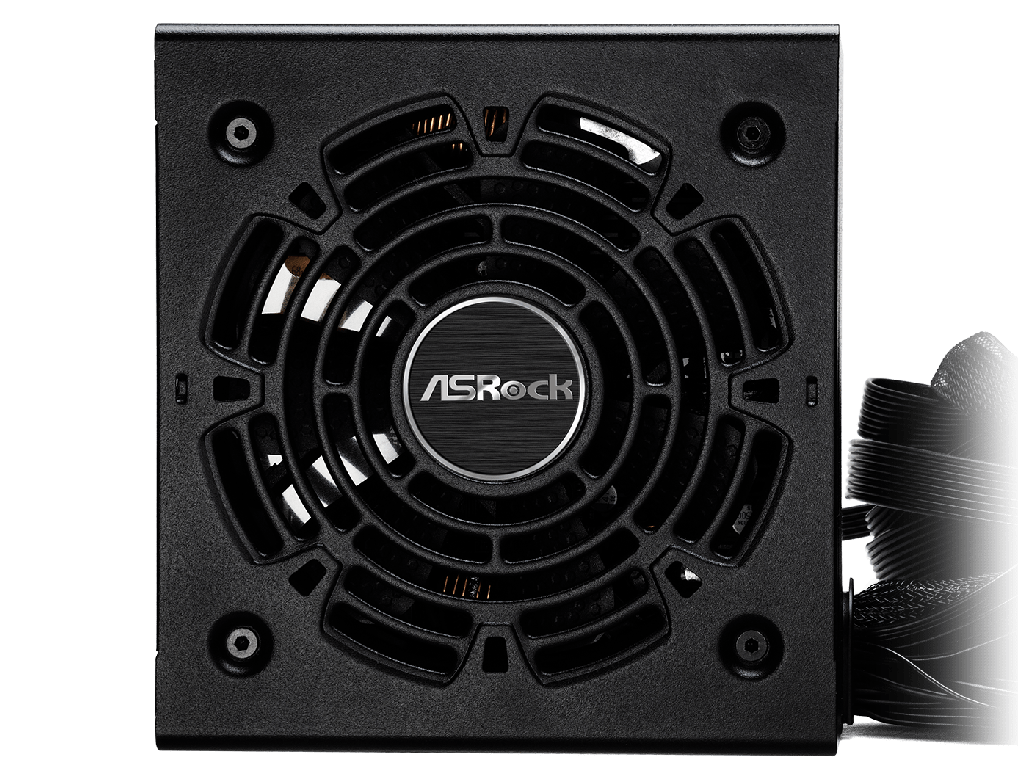 ASRock Challenger "CL-750G", 750W, ATX3.1 and PCIe5.1 Ready, 80 PLUS® GOLD, 120mm Golf-blade Fan, Auto iCool Intelligent Fan Control, Built-in 5V BOOST function, +12V (62.5A), 20+4 Pin, 2xCPU(4+4Pin), 4x SATA, 2xPCI-E(6+2pin), 2x Peripheral, OCP/SCP/OVP/UVP/OTP/OPP, Black - миниатюра 2