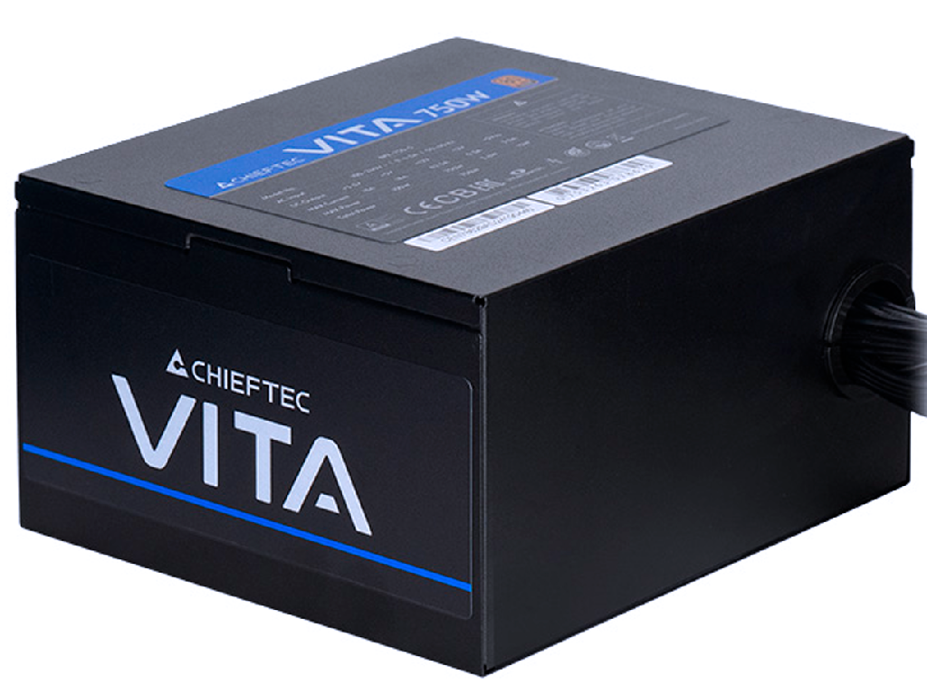 Power Supply Atx 850W Chieftec Vita BPX850S 80 Bronze Active Pfc 120MM Dcdc Long Black Cables Pn BPX850S Technical Data Model Vita 850W Article No BPX850S Ean Code - миниатюра 3