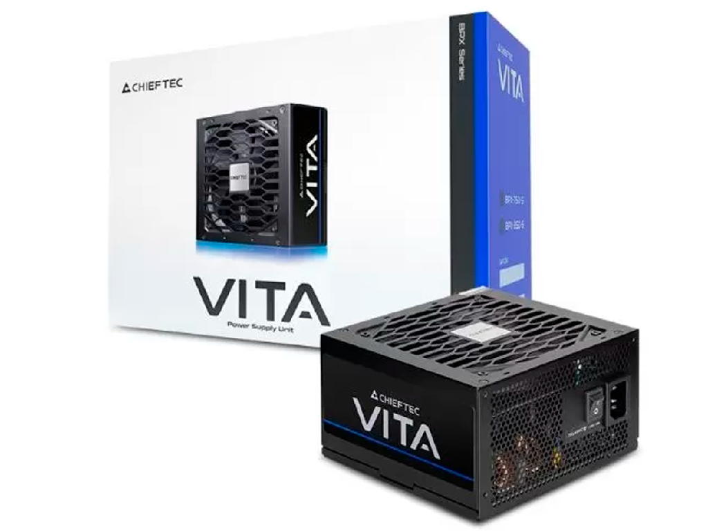 Power Supply Atx 750W Chieftec Vita BPX750S 80 Bronze Active Pfc 120MM Dcdc Long Black Cables Pn BPX750S Technical Data Model Vita 750W Article No BPX750S Ean Code - миниатюра 5