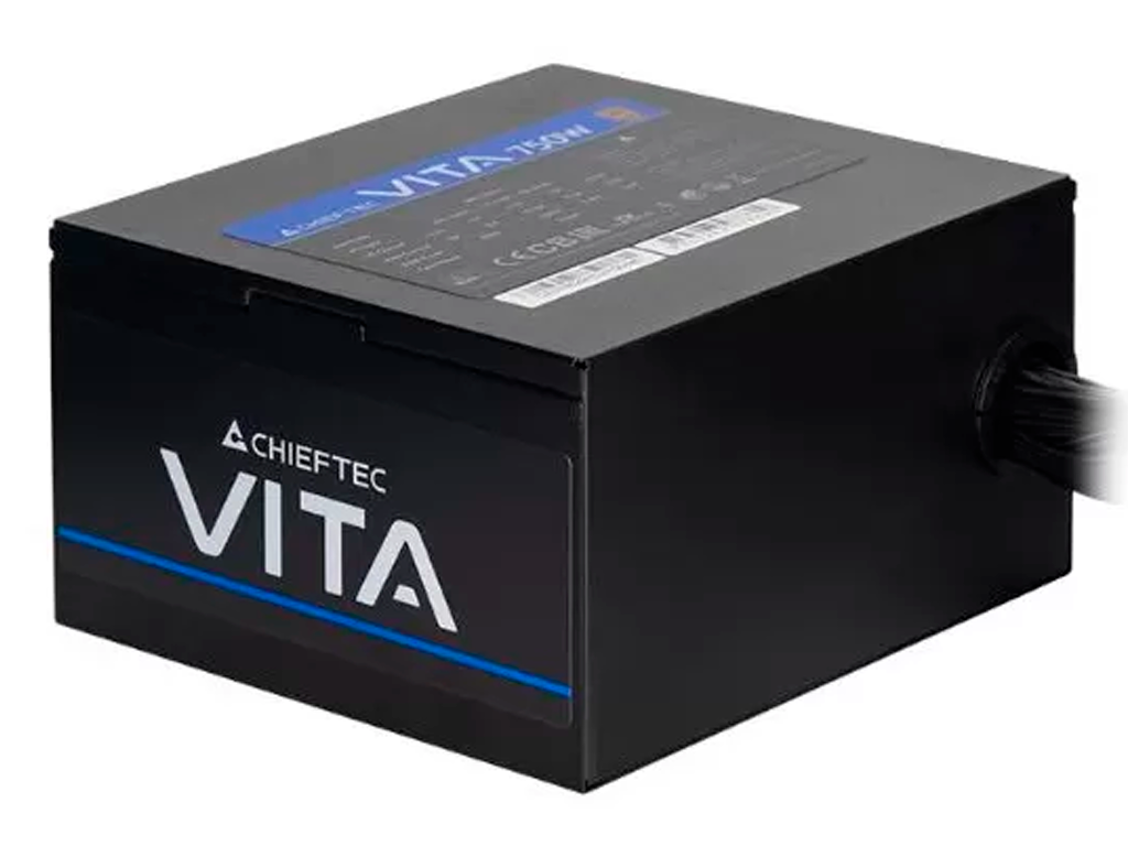 Power Supply Atx 750W Chieftec Vita BPX750S 80 Bronze Active Pfc 120MM Dcdc Long Black Cables Pn BPX750S Technical Data Model Vita 750W Article No BPX750S Ean Code - миниатюра 3