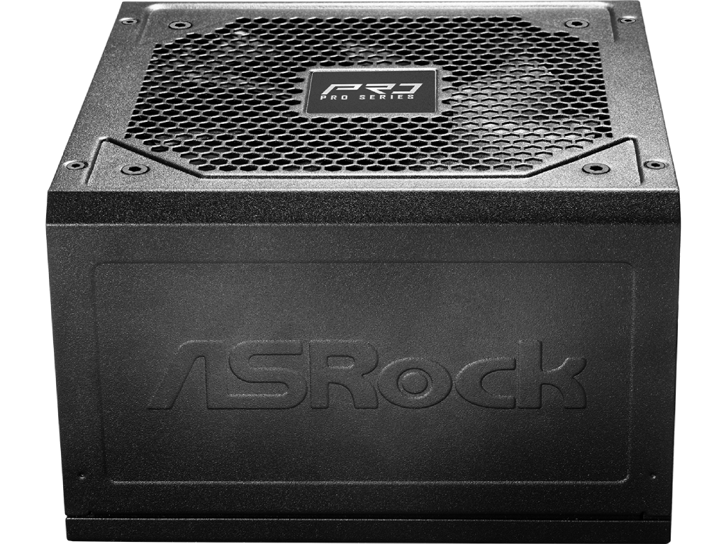 ASRock PRO 750W GOLD Power Supply ATX 3.1 750W, 80 Plus Gold, 120mm Fan, Dimensions 150mm x 86mm x 140mm (W x H x D), Input Voltage 100-240 VAC, Input Current 10-5A, Input Frequency Range 50-60Hz, Continuous 12V output 62.5 A, Total Power Excursion 200%, MTBF 100,000 Hours @25°C, Protection OCP / SCP / OVP / UVP / OTP / OPP, Power 750W, Capacitors All Taiwanese, Cable Type Flat, Connectors 1x 24pin / 1x 4+4pin EPS / 1x 12+4pin PCIe 5.1 / 2x 6+2pin PCIe / 4x SATA / 2x 4-pin Peripheral - миниатюра 4