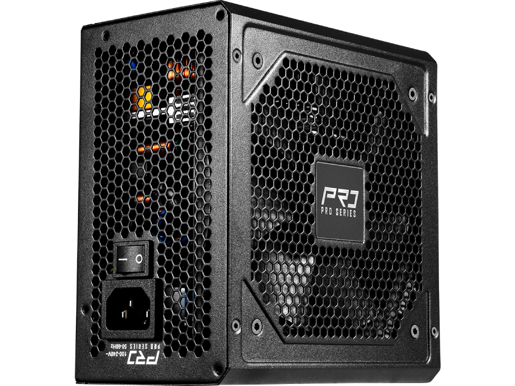 ASRock PRO 750W GOLD Power Supply ATX 3.1 750W, 80 Plus Gold, 120mm Fan, Dimensions 150mm x 86mm x 140mm (W x H x D), Input Voltage 100-240 VAC, Input Current 10-5A, Input Frequency Range 50-60Hz, Continuous 12V output 62.5 A, Total Power Excursion 200%, MTBF 100,000 Hours @25°C, Protection OCP / SCP / OVP / UVP / OTP / OPP, Power 750W, Capacitors All Taiwanese, Cable Type Flat, Connectors 1x 24pin / 1x 4+4pin EPS / 1x 12+4pin PCIe 5.1 / 2x 6+2pin PCIe / 4x SATA / 2x 4-pin Peripheral - миниатюра 5