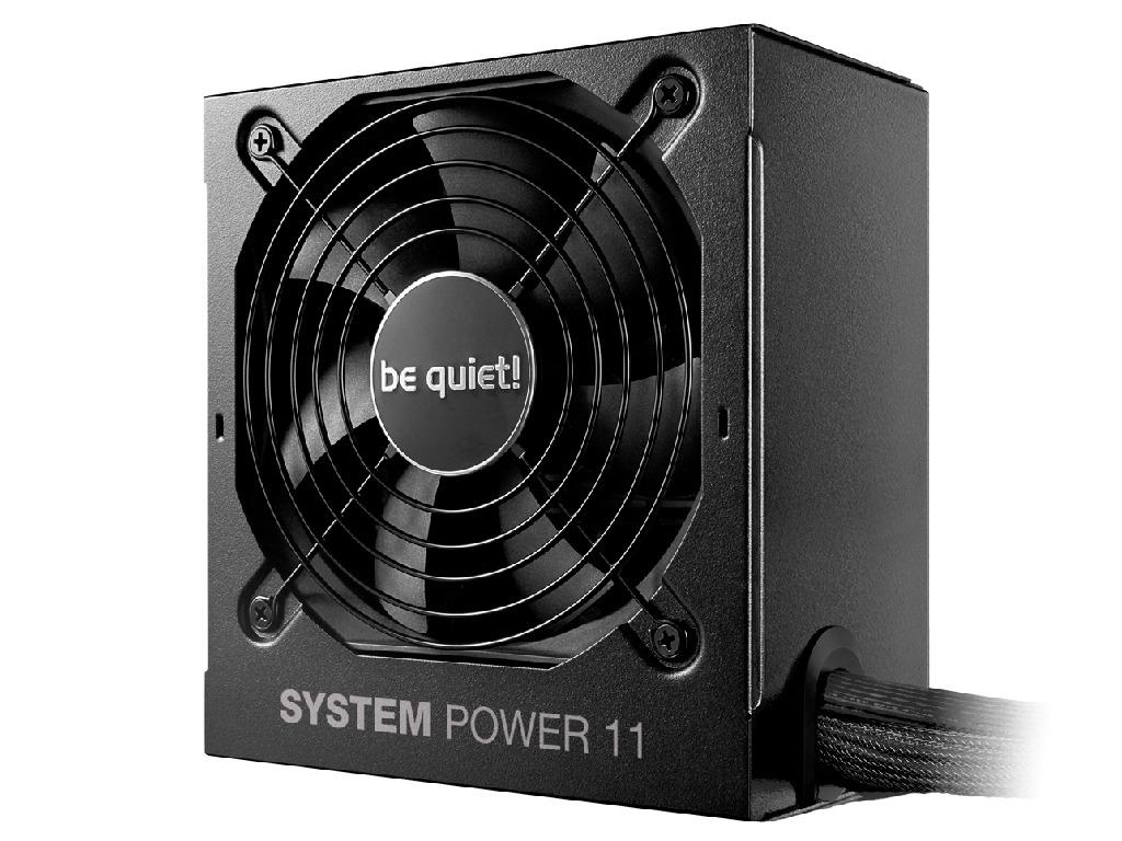 Power Supply ATX 650W be quiet! SYSTEM POWER 11, 80+ Br Bronze 120MM Active Pfc Dcdc Temperature Control Fan Flat Cables Black Versiunea Atx Atx 12V 31 Eps 12V 292 Putere 650 W Corectia Factor