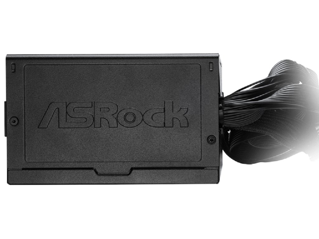 ASRock Challenger "CL-750B", 750W, PCIe5.1 Ready, 80 PLUS® BRONZE, 120mm Golf-blade Fan, Built-in 5V BOOST function, +12V (62.5A), 20+4 Pin, 2xCPU(4+4Pin), 4x SATA, 2xPCI-E(6+2pin), 2x Peripheral, OCP/SCP/OVP/UVP/OTP/OPP, Black - миниатюра 5