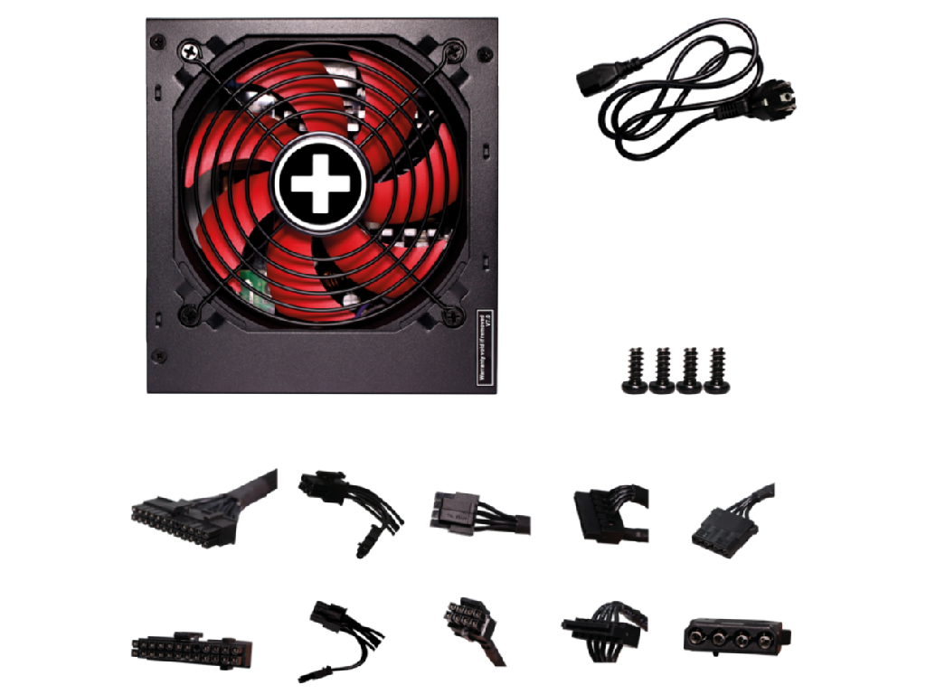 PSU XILENCE XP850R10 (XN240), 850W, Performance Gaming Series, Version 2.52, 80 PLUS® BRONZE Active PFC, 120mm fan,+12V(70.8A), 20+4 Pin, 1xEPS(4+4Pin), 6x SATA, 2x PCI-E 6+2pin, 3x Peripheral, ErP2014 norm, Black - миниатюра 4