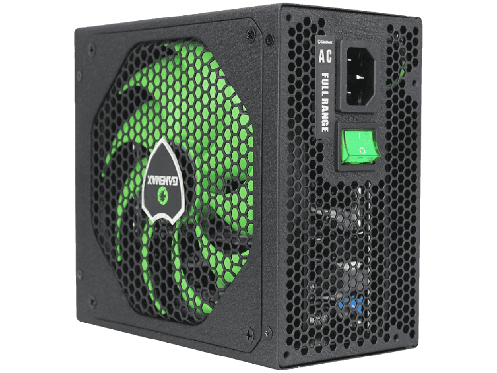 Power Supply ATX 800W GAMEMAX GM-800, 80+ Bronze, 140mm fan,