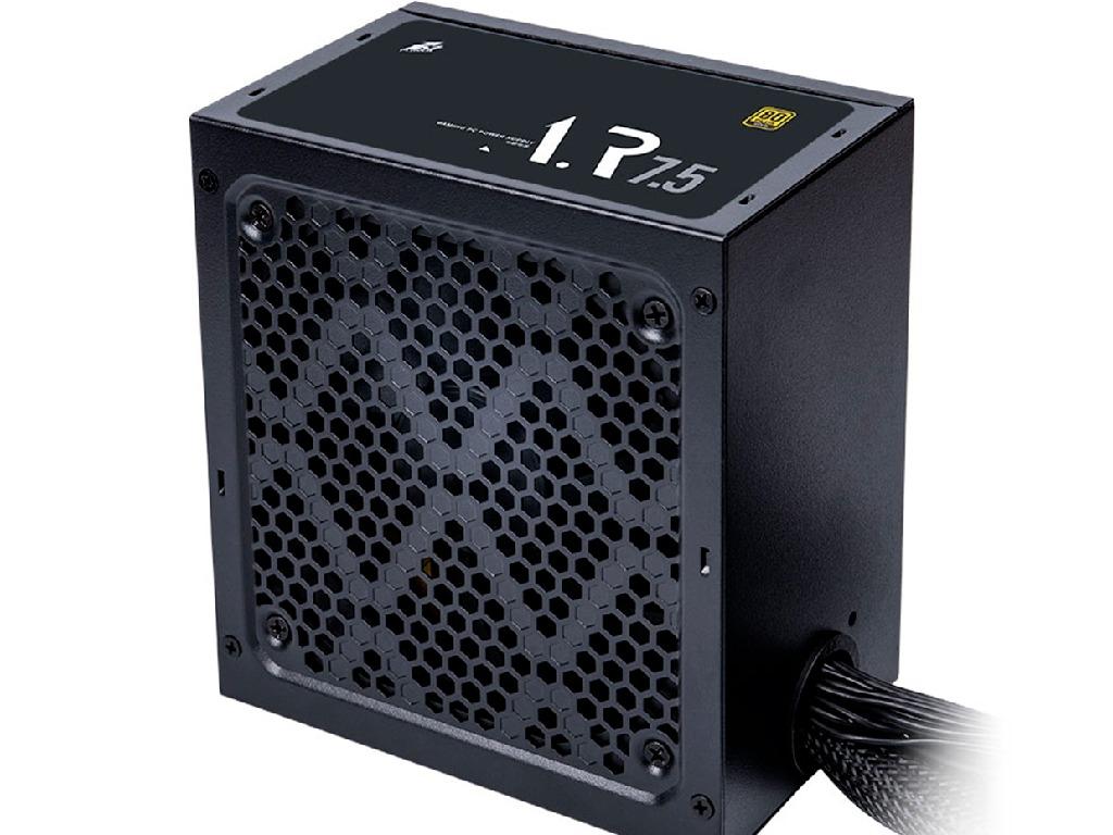 PSU 1STPLAYER PS-750AR ARMOUR Series 750W, 80+ GOLD, 120mm Hydro Bearing fan, Non-Modular, Active PFC, Advanced LLC+DC-DC Design, +12V(62A), 20+4 Pin, 2x P4+4(CPU), 5x SATA, 4x PCI-E 6+2pin, 3x Peripheral, Taiwan capacitors, Temperature Control Mode / 0 RPM Mode, 2xCopper PCB, Black Flat Cables - миниатюра 2